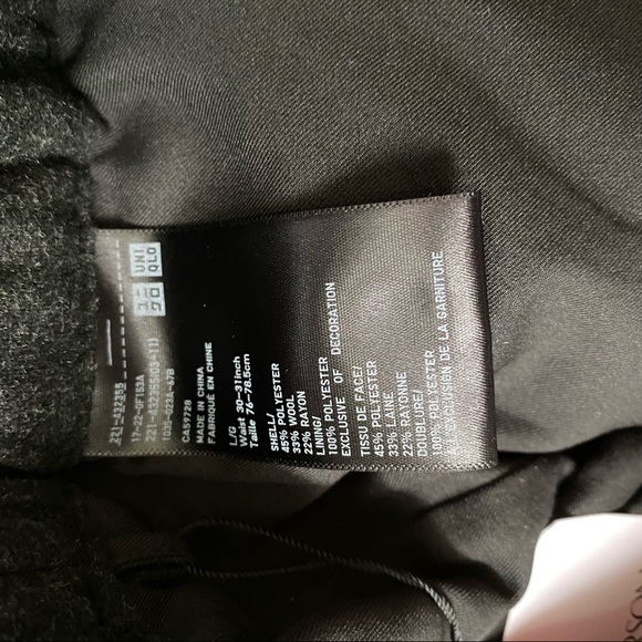Sold: BNWT JW Anderson for UNIQLO Drawstring Wide Leg - Picture 4 of 8